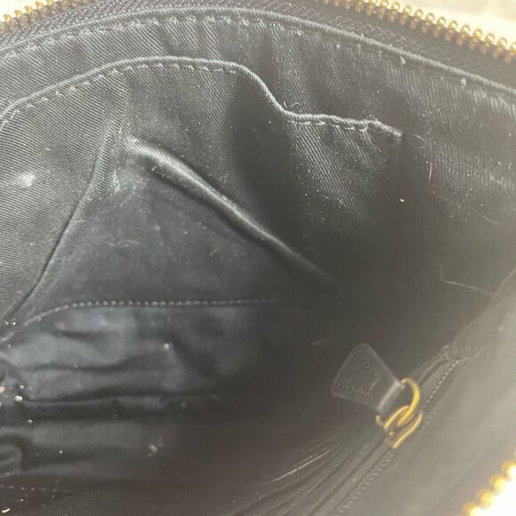 Fossil leather calf hair cheetah prints & tan pebble leather crossbody b… - Picture 9 of 9